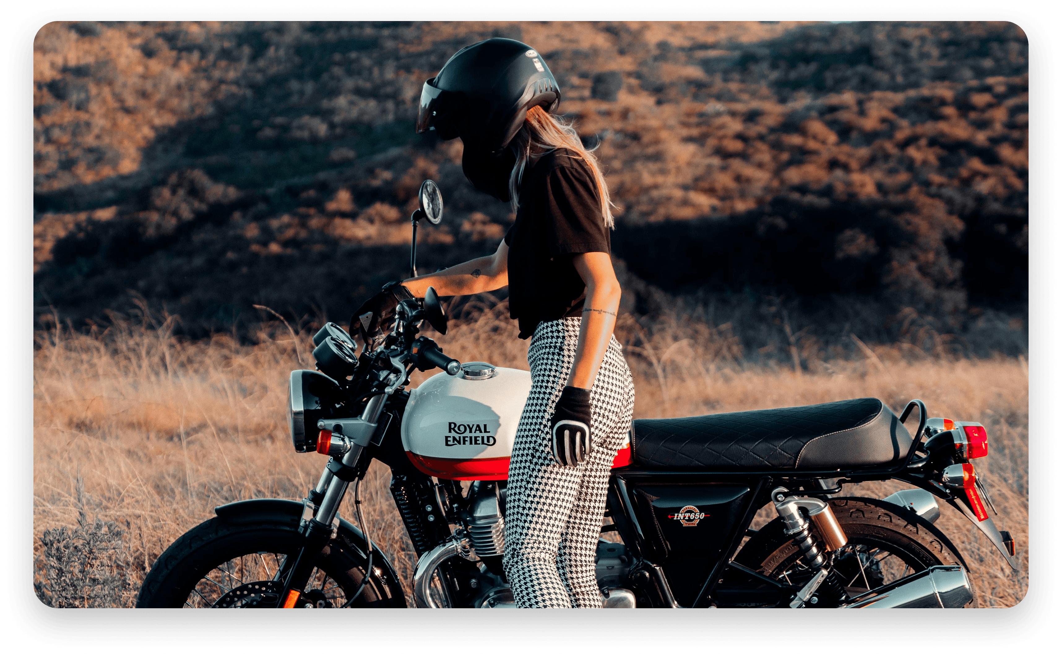 Scenic Biker